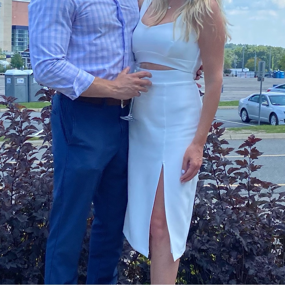 Lulus Under My Spell White Cutout Sleeveless Midi Dress - Picture 9 of 9